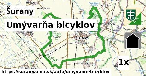 umývarňa bicyklov v Šurany