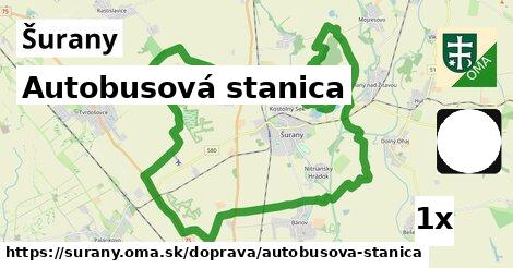 Autobusová stanica, Šurany