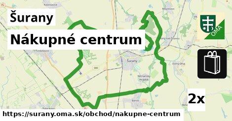 nákupné centrum v Šurany