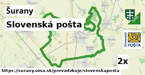 Slovenská pošta, Šurany