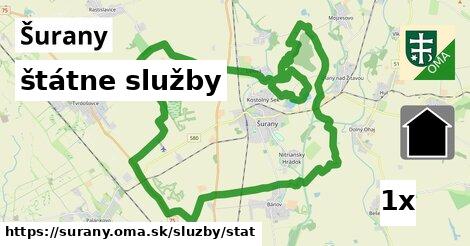 štátne služby, Šurany