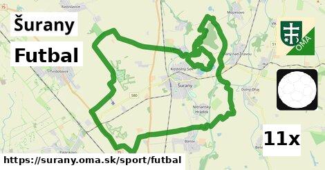 Futbal, Šurany