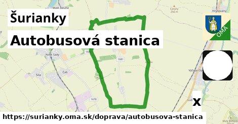 Autobusová stanica, Šurianky