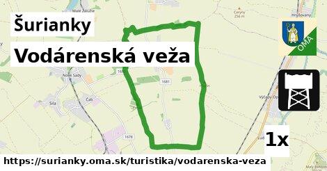 Vodárenská veža, Šurianky