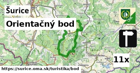 orientačný bod v Šurice