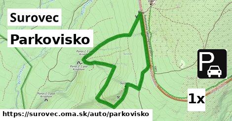 Parkovisko, Surovec