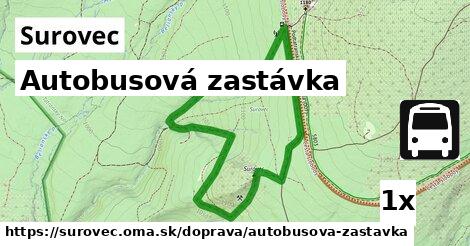 Autobusová zastávka, Surovec