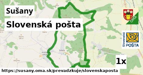 Slovenská pošta v Sušany