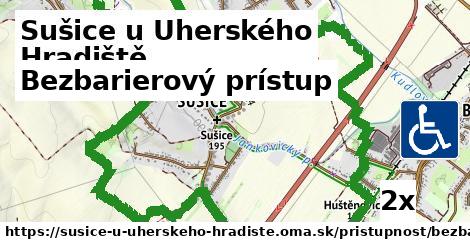 bezbarierový prístup v Sušice u Uherského Hradiště