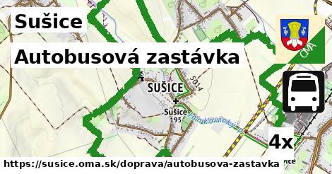 autobusová zastávka v Sušice