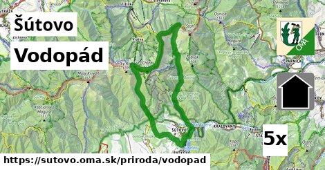 Vodopád, Šútovo