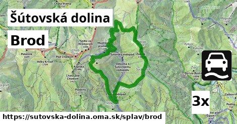 Brod, Šútovská dolina