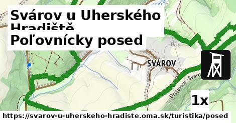 poľovnícky posed v Svárov u Uherského Hradiště