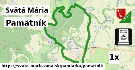 Pamätník, Svätá Mária