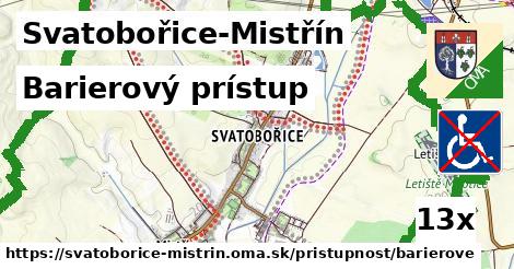 barierový prístup v Svatobořice-Mistřín