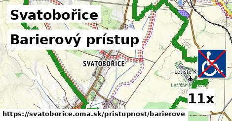 barierový prístup v Svatobořice