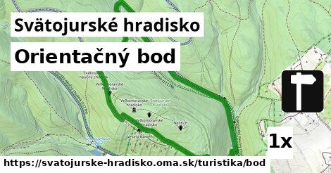 Orientačný bod, Svätojurské hradisko