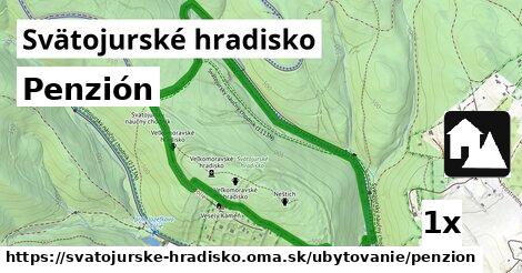 penzión v Svätojurské hradisko