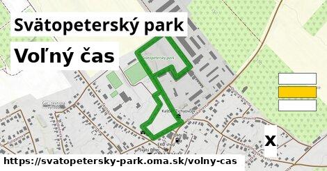 voľný čas v Svätopeterský park