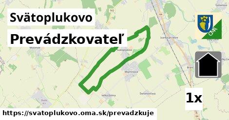 prevádzkovateľ v Svätoplukovo