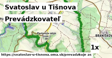 prevádzkovateľ v Svatoslav u Tišnova