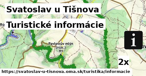 Turistické informácie, Svatoslav u Tišnova