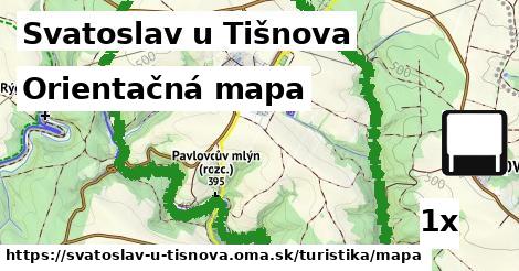 Orientačná mapa, Svatoslav u Tišnova