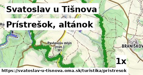 Prístrešok, altánok, Svatoslav u Tišnova