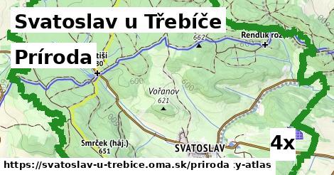 príroda v Svatoslav u Třebíče