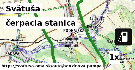 čerpacia stanica, Svätuša