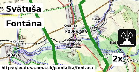 Fontána, Svätuša