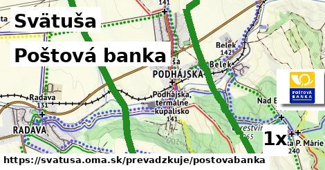 Poštová banka, Svätuša