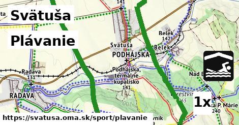 Plávanie, Svätuša