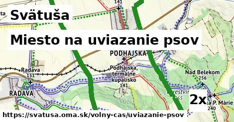 Miesto na uviazanie psov, Svätuša