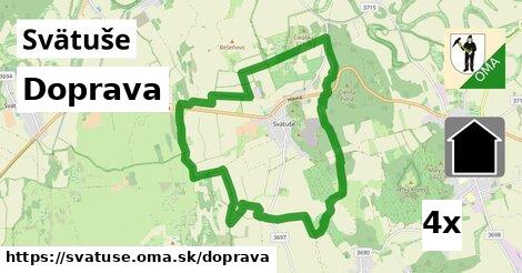 doprava v Svätuše