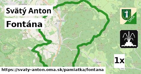 Fontána, Svätý Anton