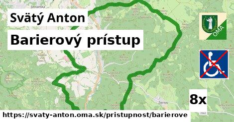 Barierový prístup, Svätý Anton