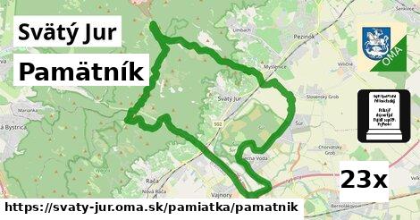 Pamätník, Svätý Jur