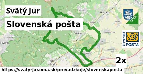 Slovenská pošta, Svätý Jur