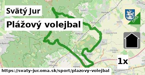 Plážový volejbal, Svätý Jur