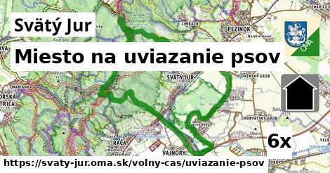 Miesto na uviazanie psov, Svätý Jur