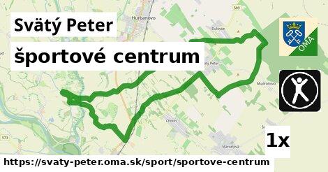 športové centrum, Svätý Peter