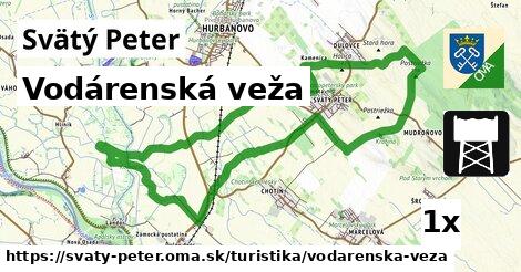 Vodárenská veža, Svätý Peter