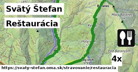 Reštaurácia, Svätý Štefan