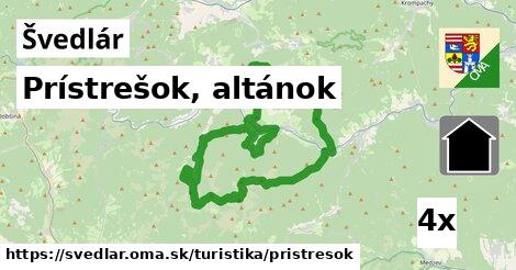 Prístrešok, altánok, Švedlár