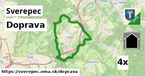 doprava v Sverepec