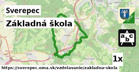 Základná škola, Sverepec