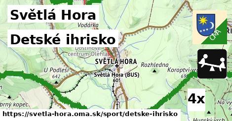 Detské ihrisko, Světlá Hora