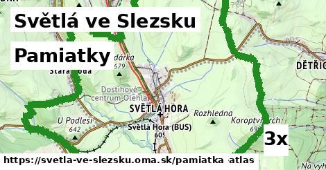 pamiatky v Světlá ve Slezsku