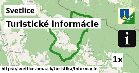 Turistické informácie, Svetlice